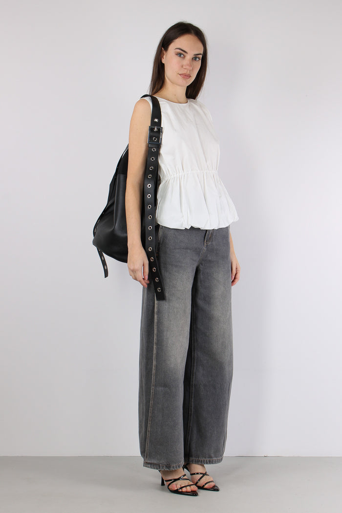 Denim Ripresa Laterale Grigio