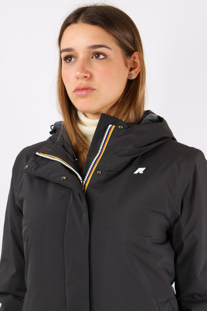 Giubbotto Corto Marmotta Black Blue-8