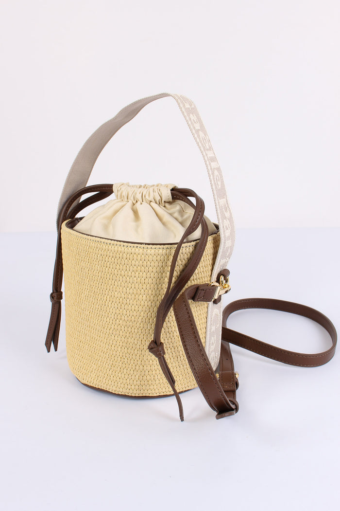Secchiello Manico Rafia Naturale-5