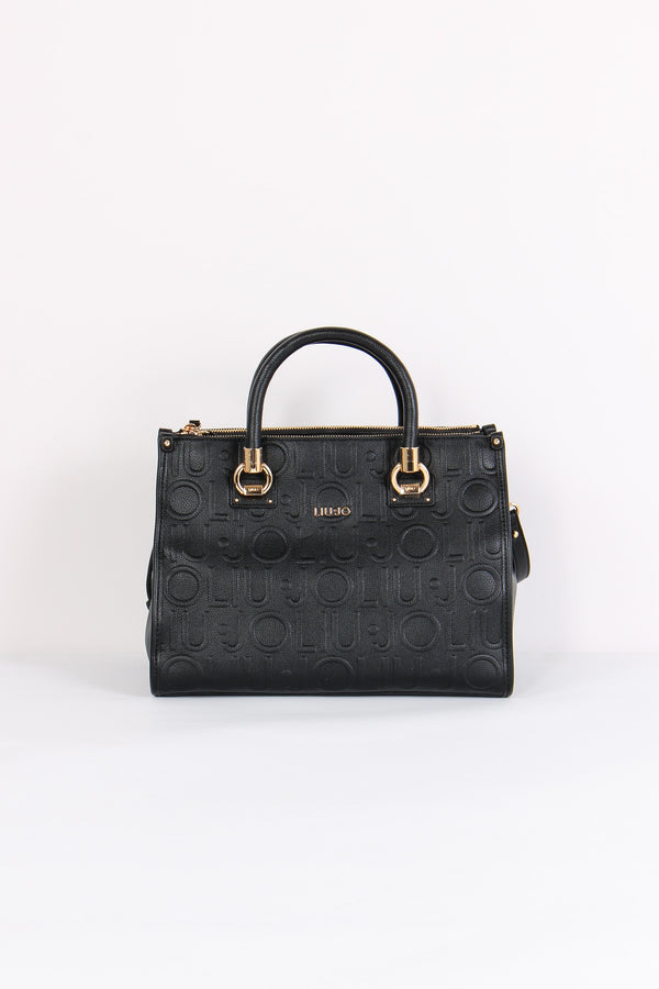 Shopping Logo 3d Nero