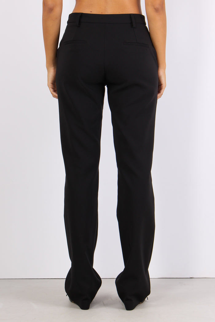 Cloes Pantalone Flaire Tessuto Black-3