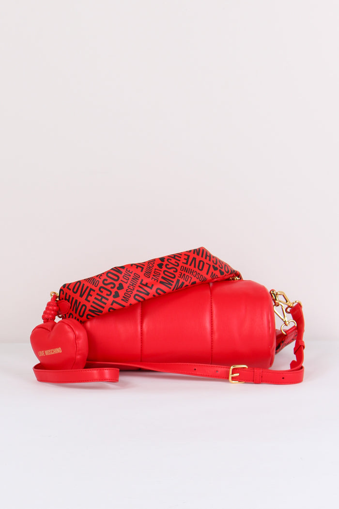 Bauletto Puffy Rosso/nero-3