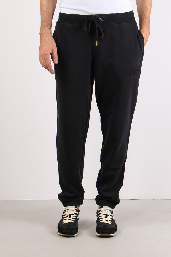 Pantalone Felpa Delavee Nero-2
