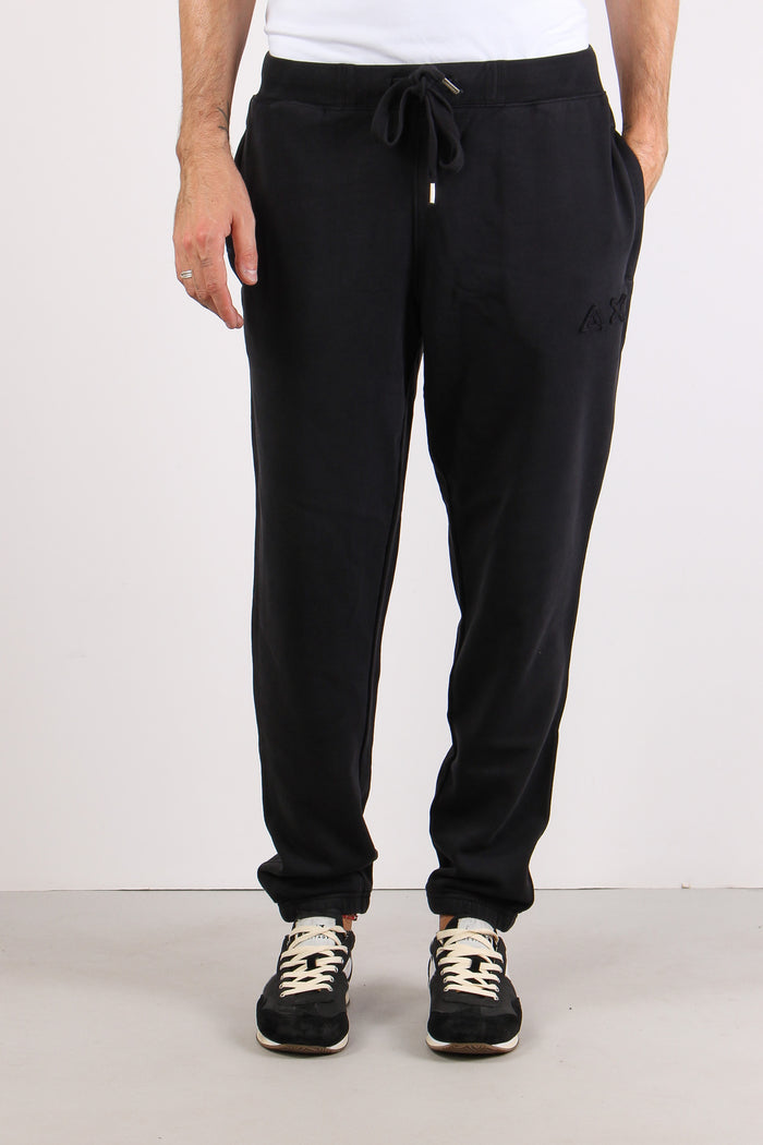 Pantalone Felpa Delavee Nero-2