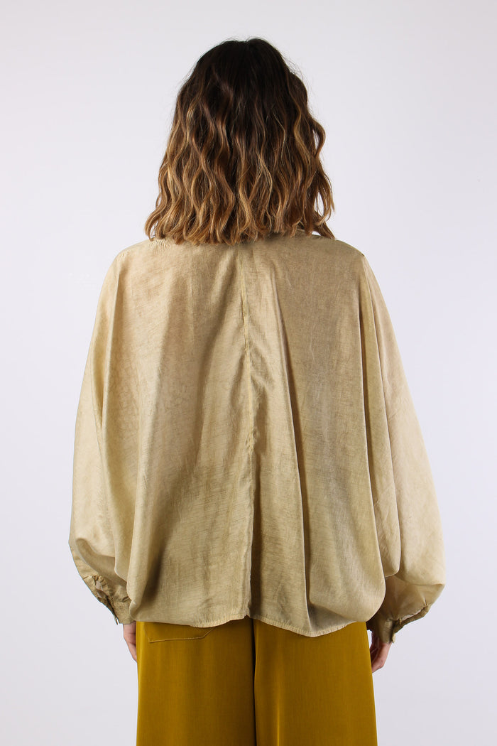 Camicia Over M/l Olio-5