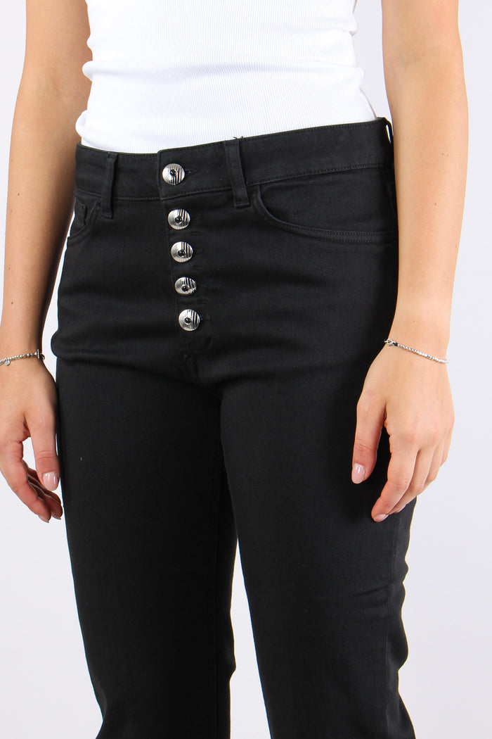 Koons Denim Bull Stretch Nero-7