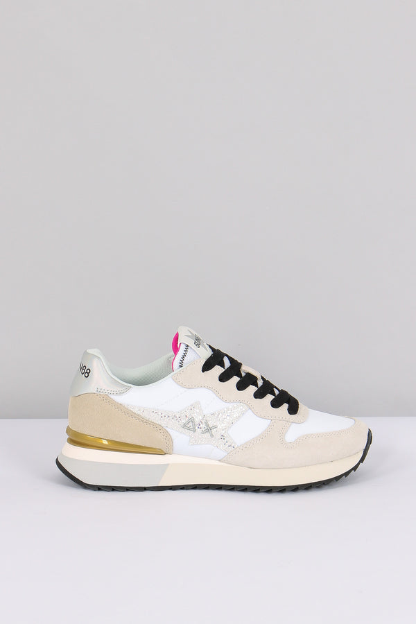 Sneakers  Stargirl Glitter Logo Bianco