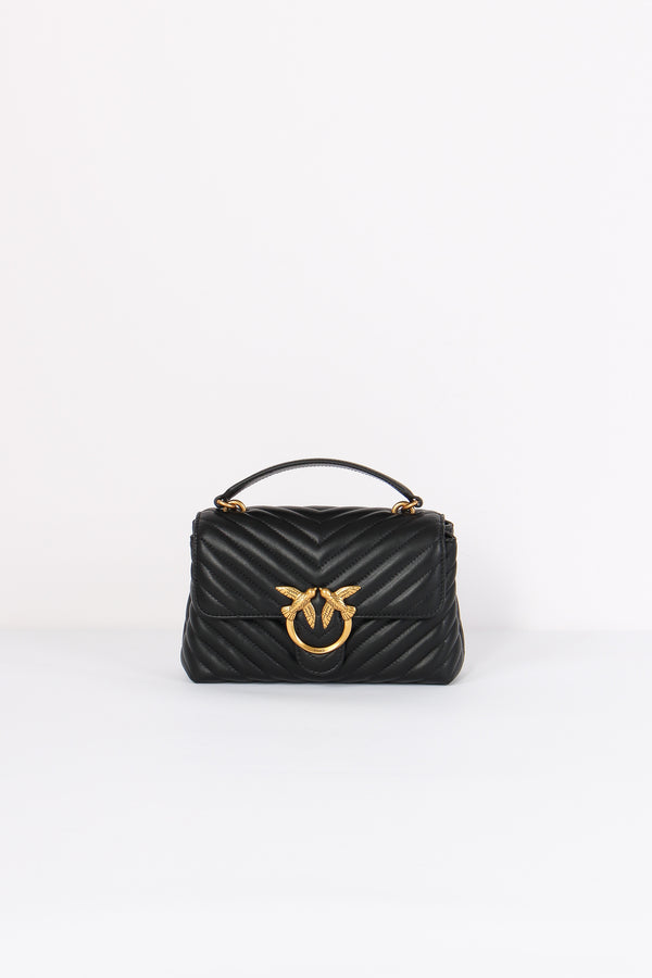 Tracollina Love Lady Puff Mini Nero/antique Gold