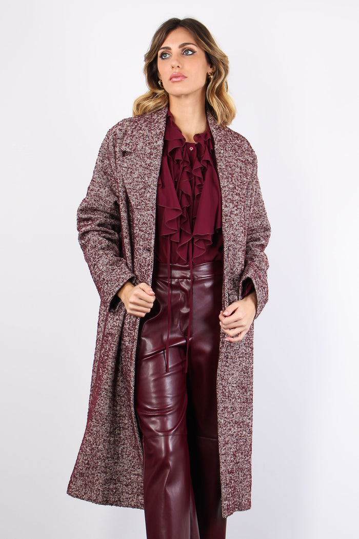 Cappotto Spinato Bordeaux-2