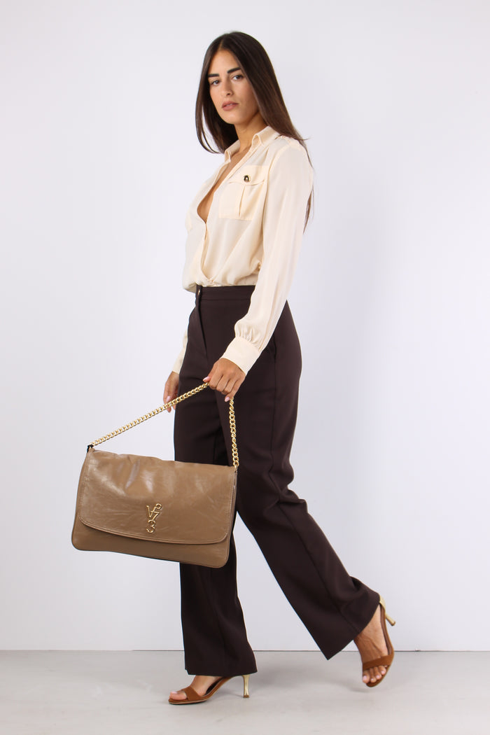 Facilis Camicia Body Taschine Birch Beige-4