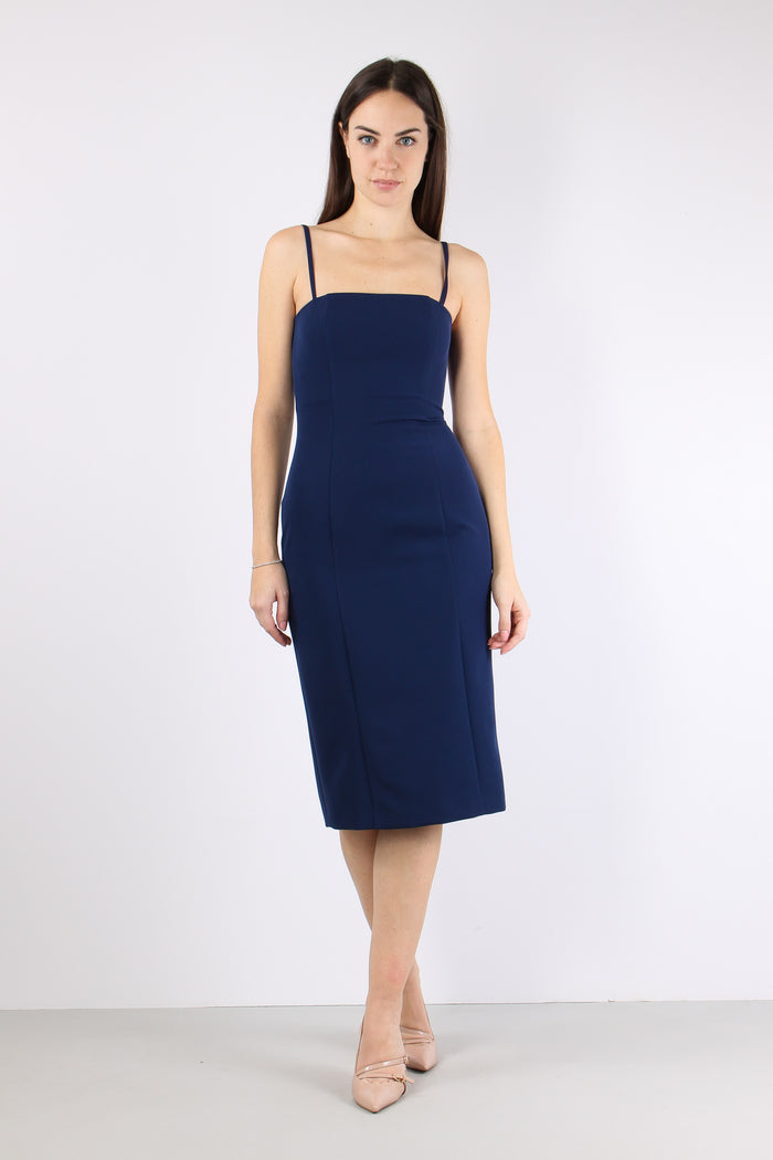 Tubino Basico Spallina Sottile Navy