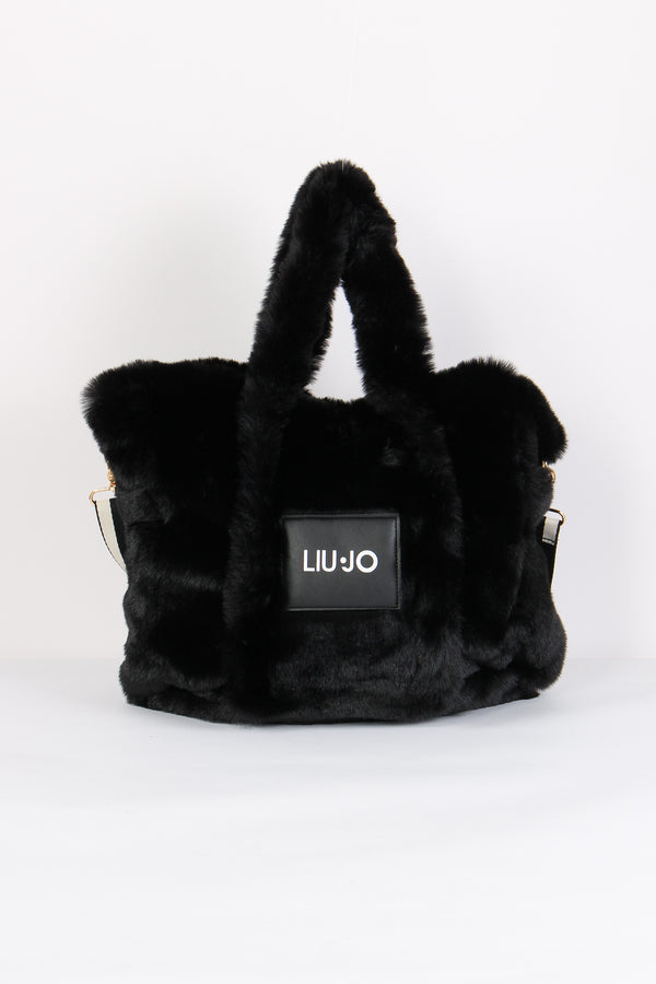 Shopping Ecopelliccia Nero