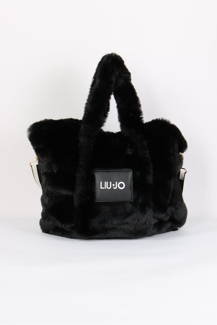 Shopping Ecopelliccia Nero