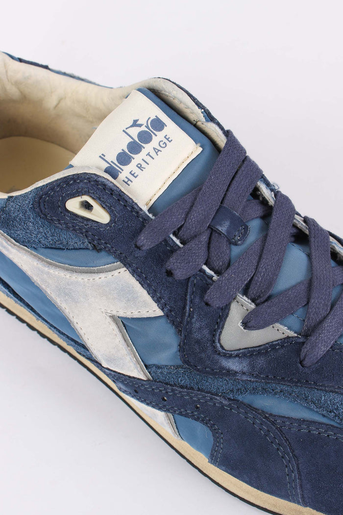Sneakers Equipe Revenge Nylon Blu Colonnello-8