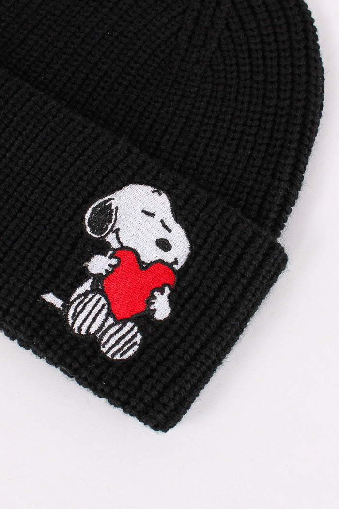 Cuffia Snoopy Nero-3
