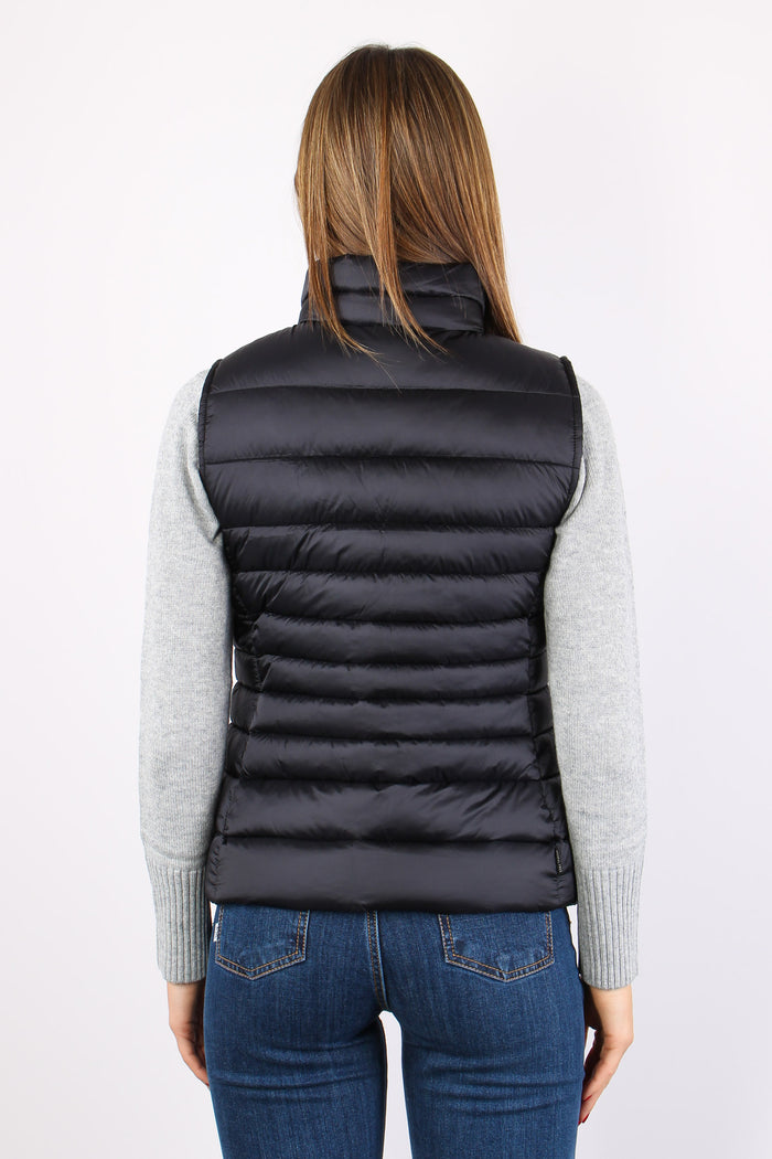 Lynn Gilet Piuma Black-3