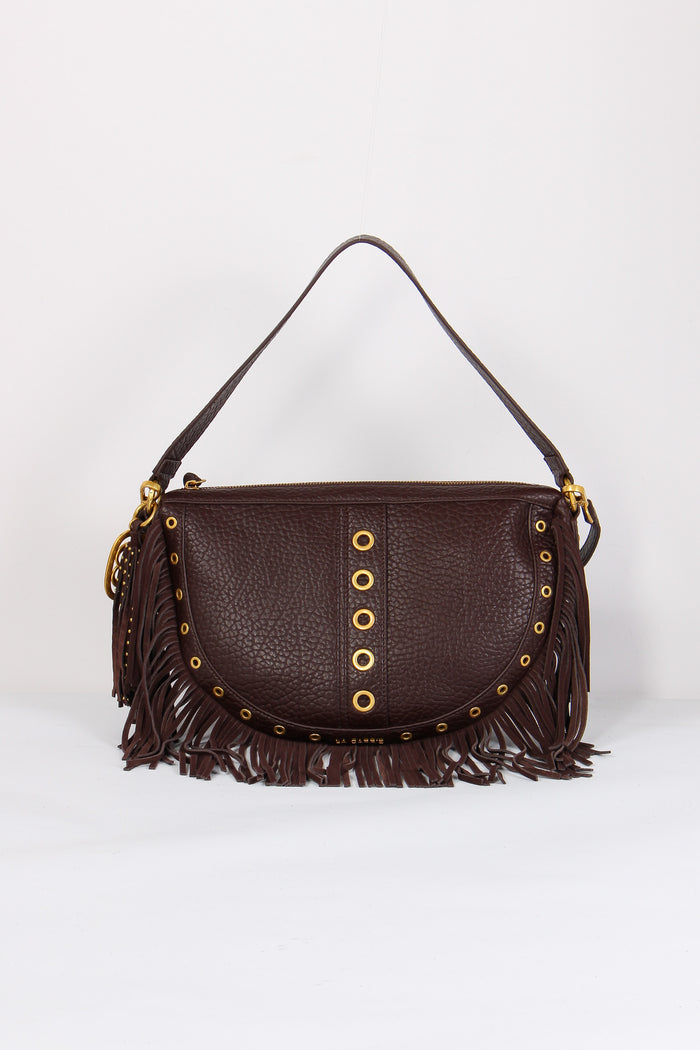 Mezzaluna Frange Brown