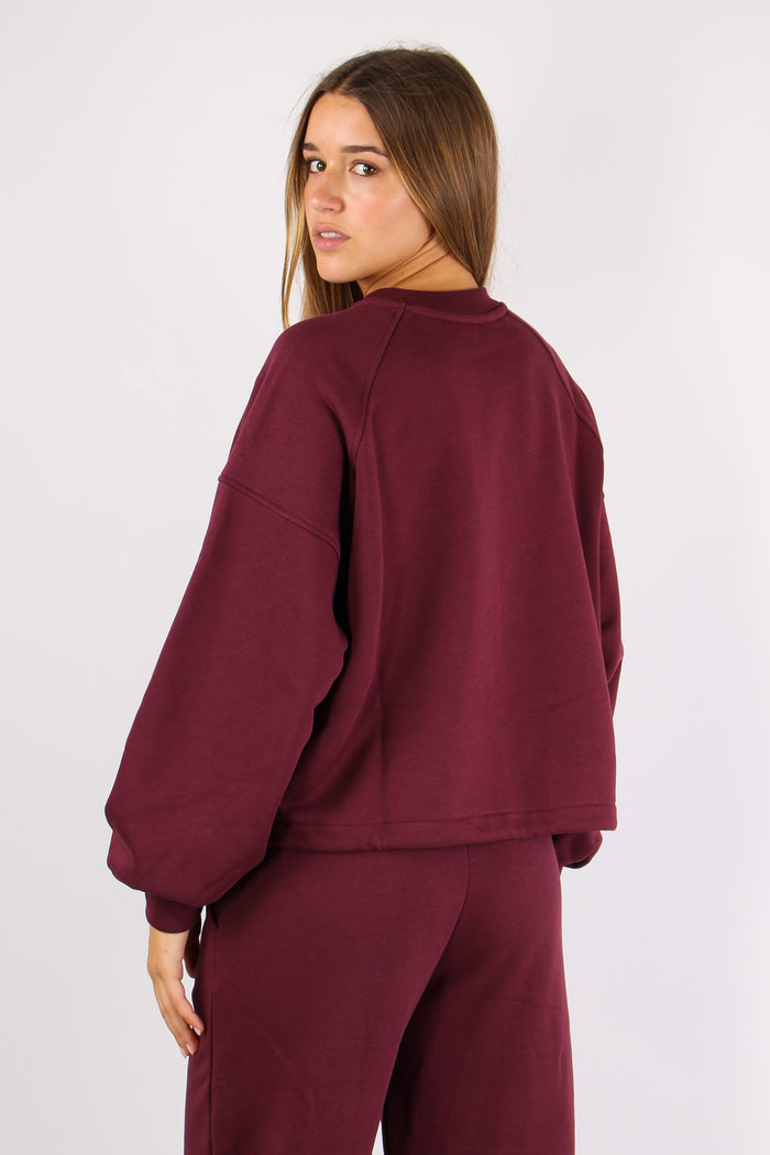 Felpa Cropped Logo Mosto-5