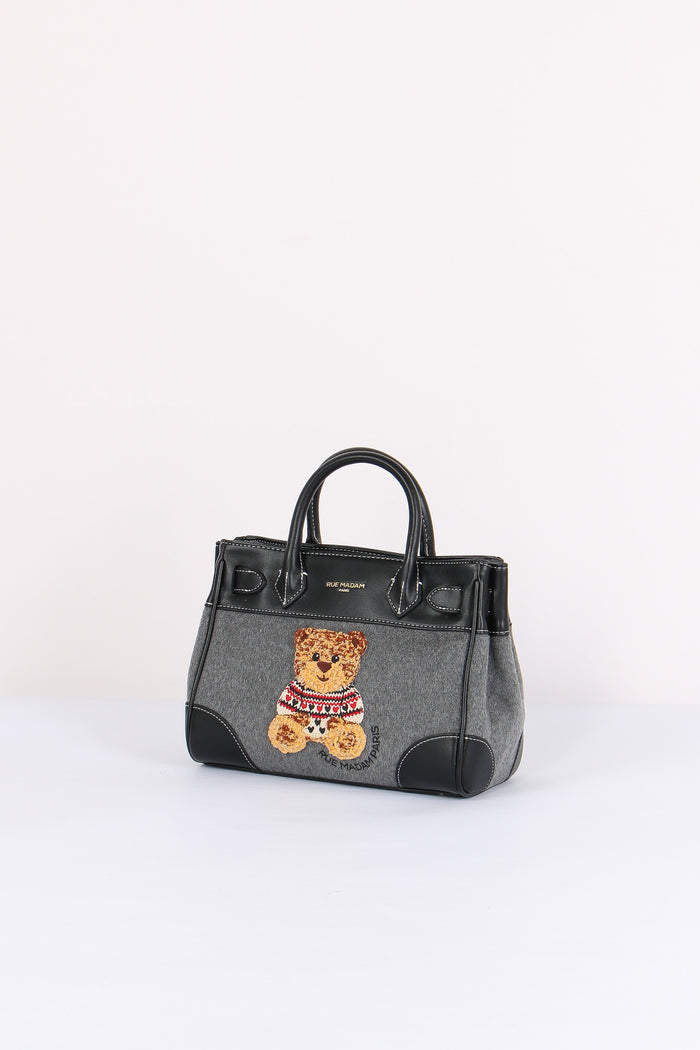 Mini Shopping Orsetto Grey-2