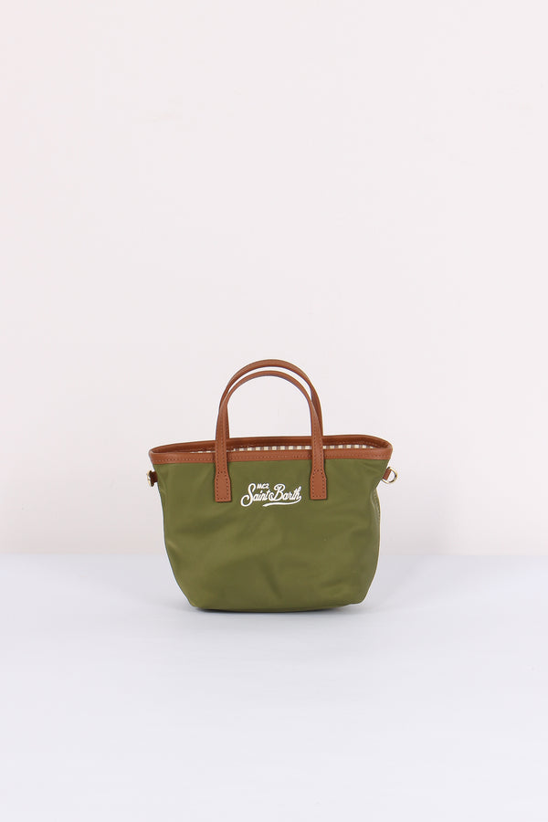 City Bag Mini Nylon Militare