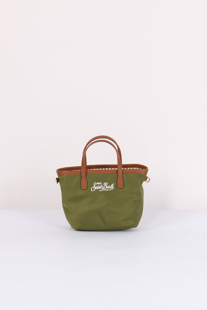 City Bag Mini Nylon Militare
