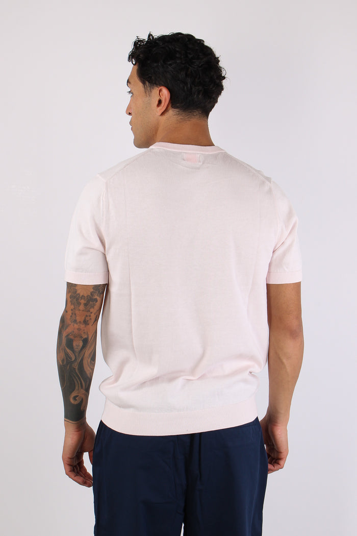 Maglia Girocollo M/m Filo Rosa-4