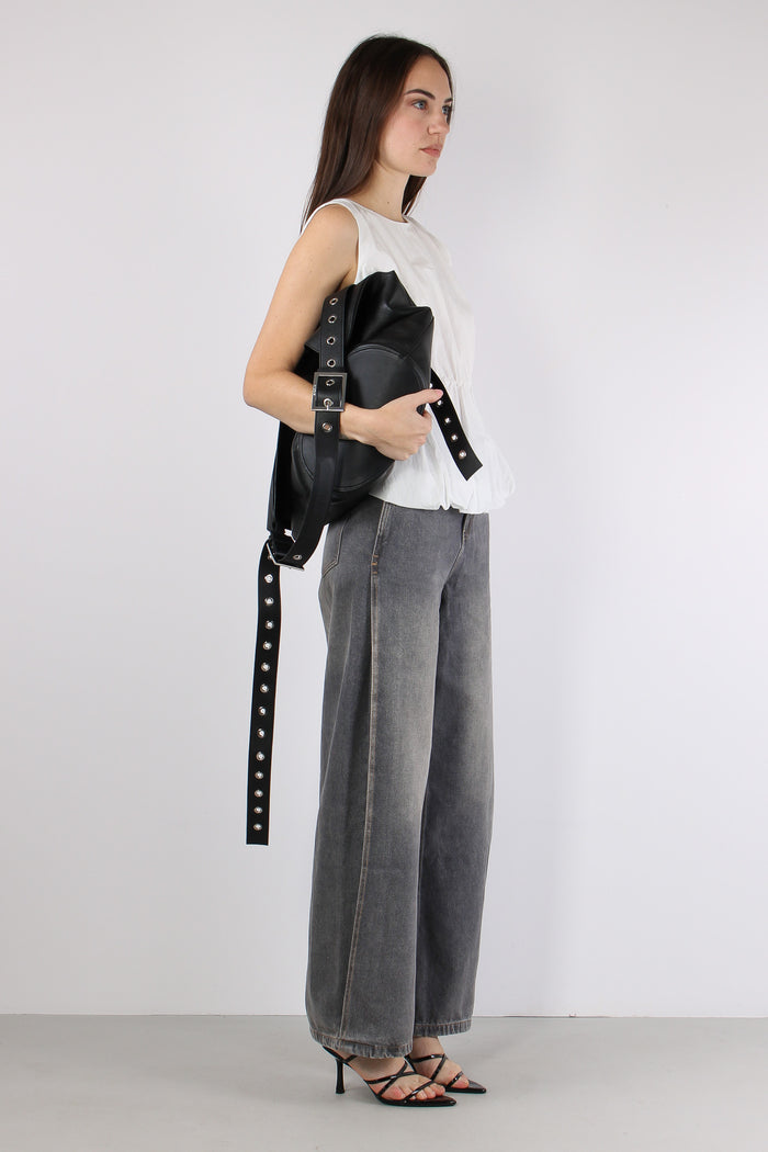 Denim Ripresa Laterale Grigio-4