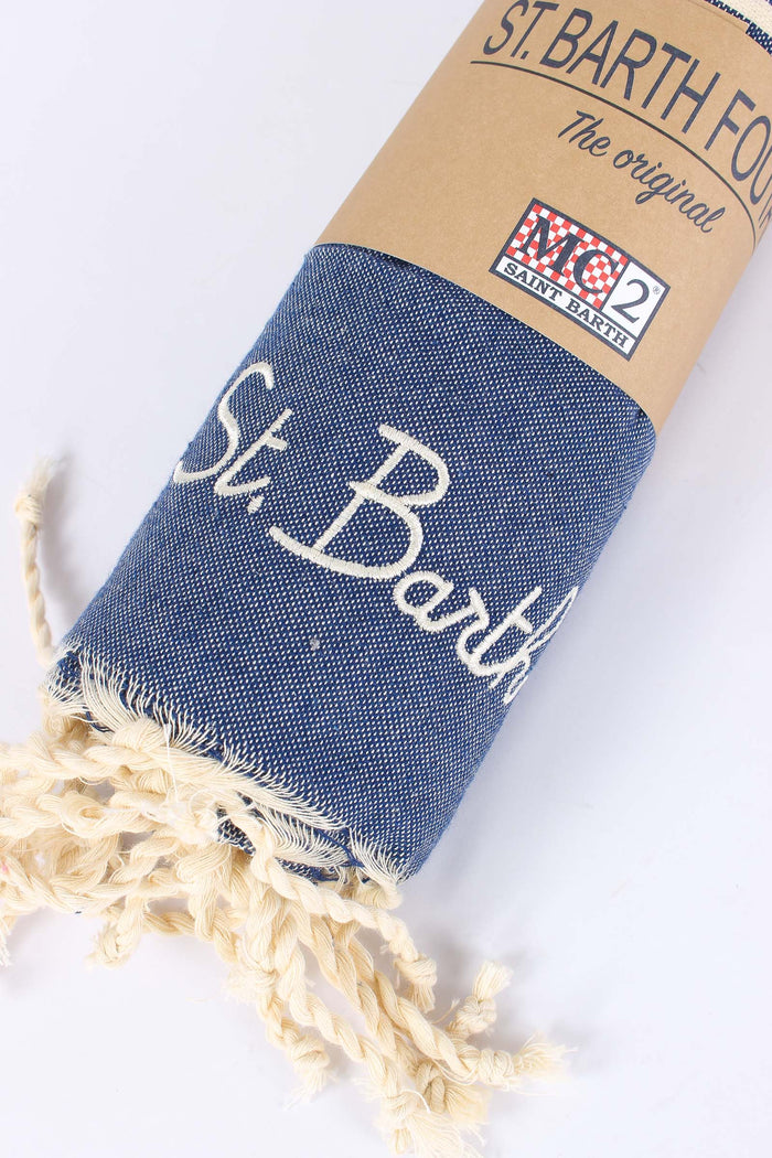 Foutas Righe Bianco/blu-3