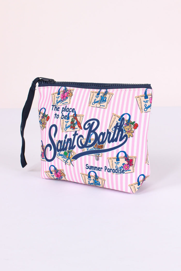 Aline Pochette Charms Rosa-4