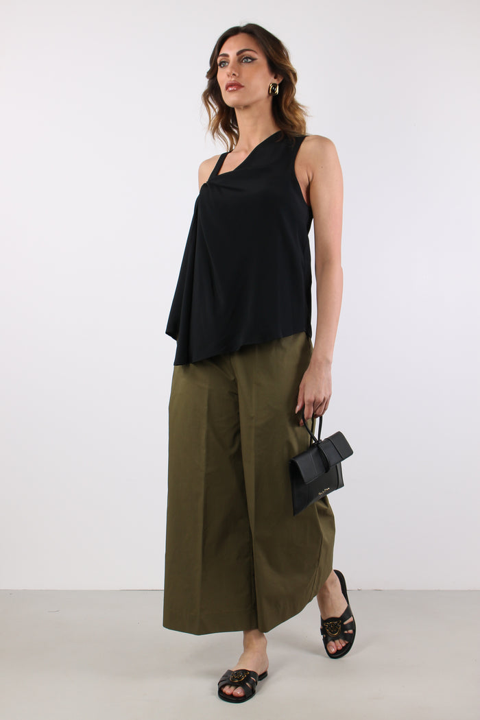 Top Assimmetrico Nero-3