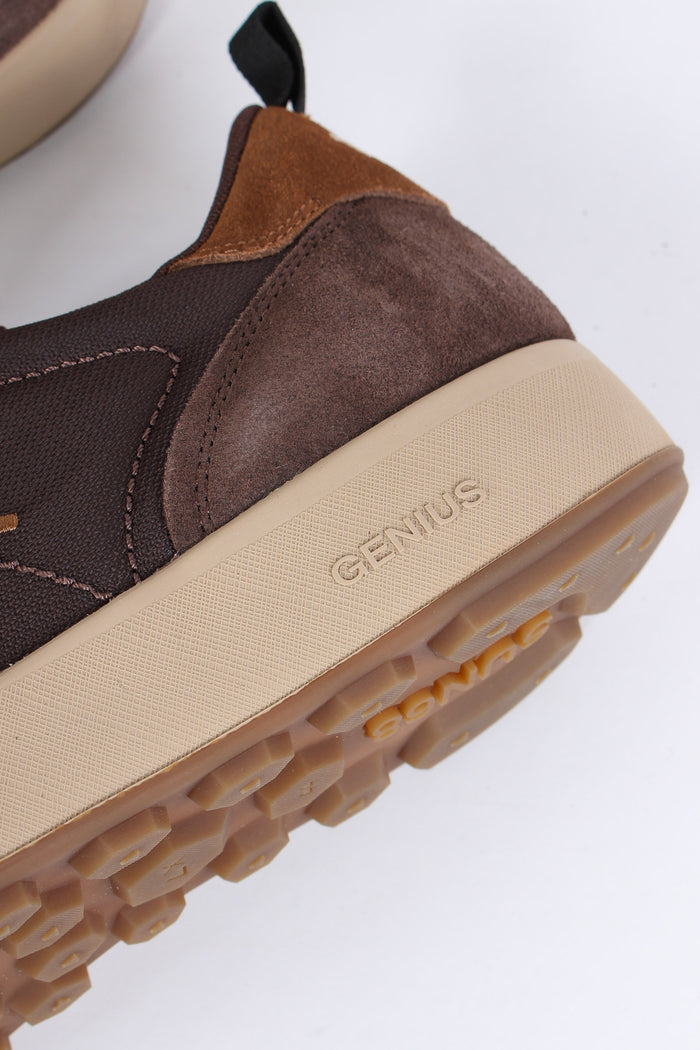 Sneaker Genius Solid Marrone-8