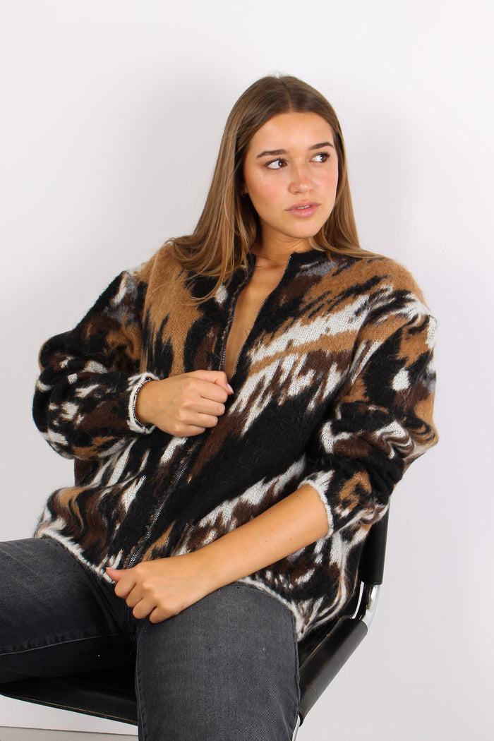 Bomber Jacquard Maculato-7