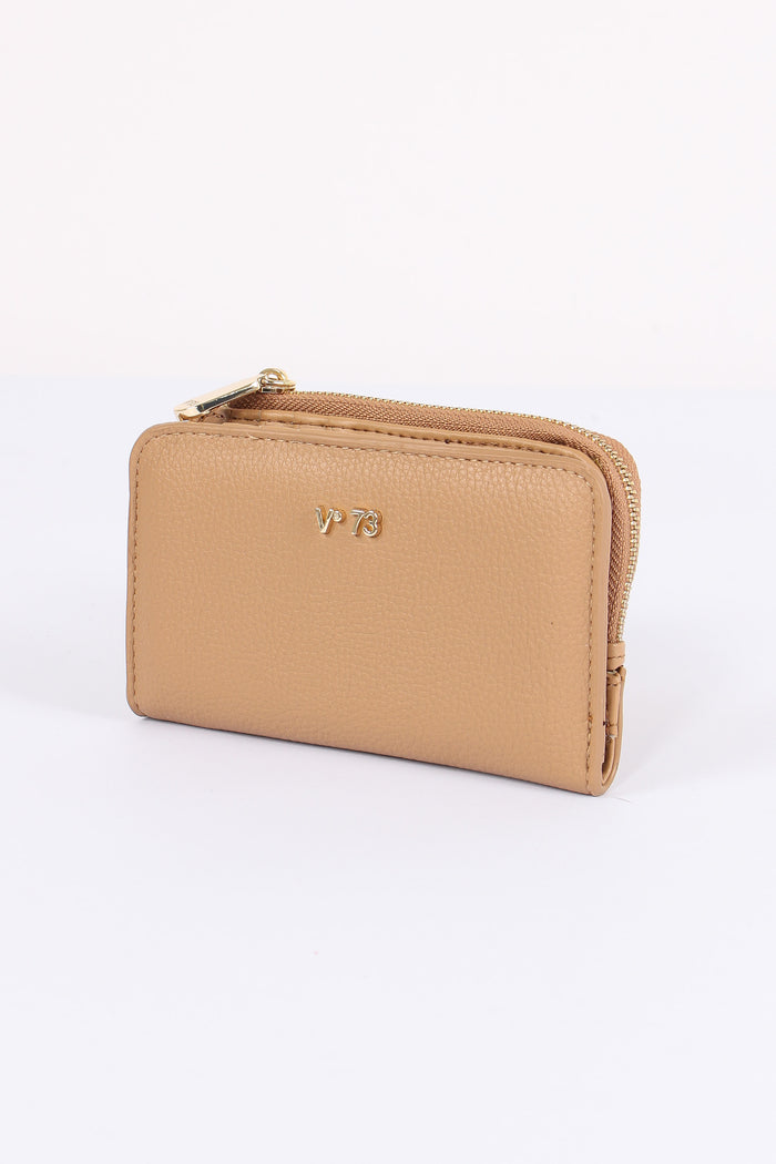 Keira Portafoglio Clip Beige-2