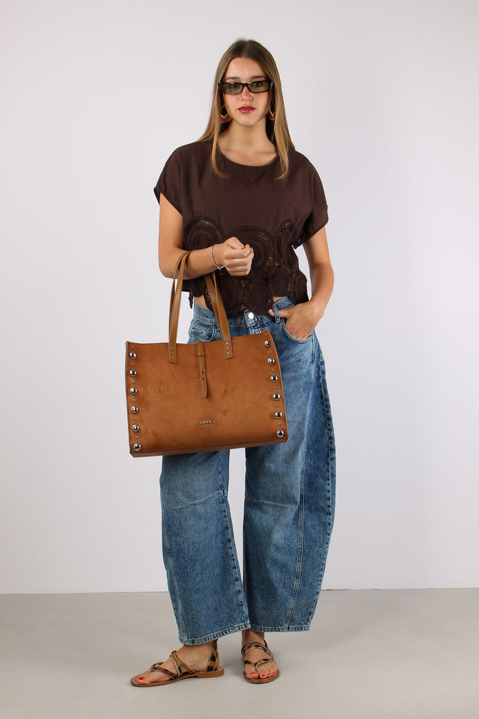 Blusa Ricamo Fondo Moro-5