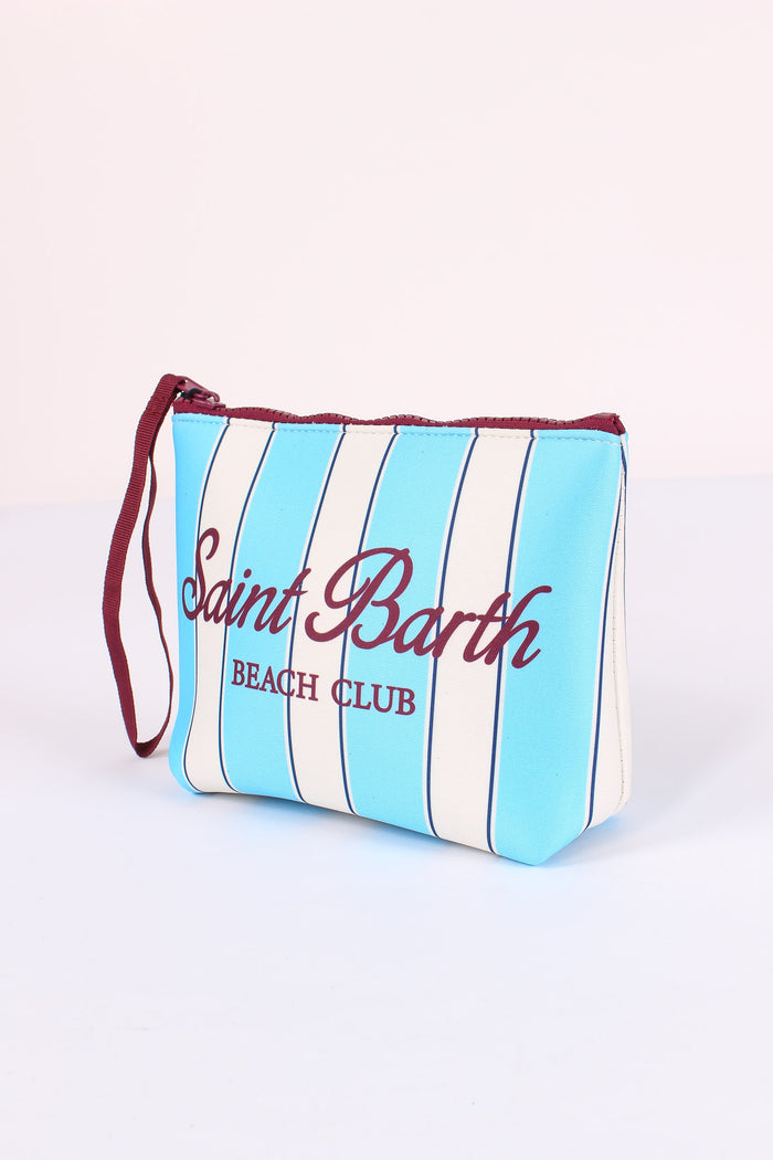 Aline Pochette Righe Azzurro-4