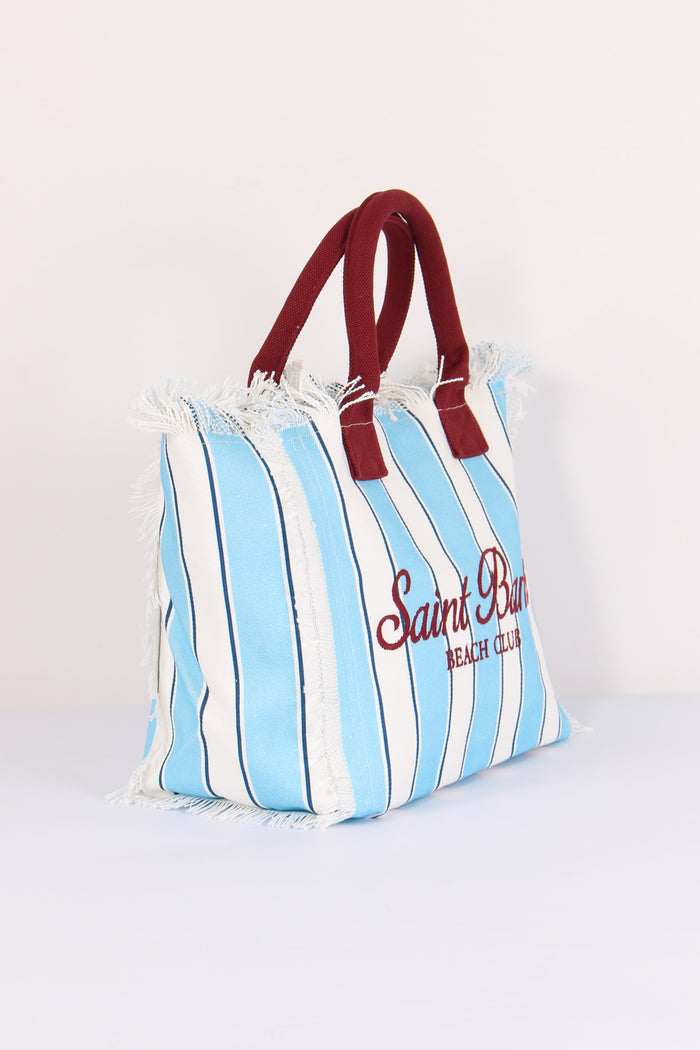 Vanity Canvas Righe Azzurro/rosso-6