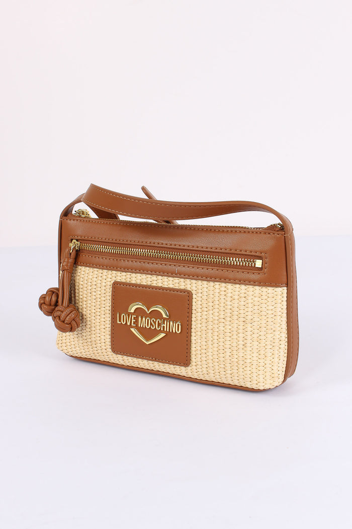 Pochette Mini Paglia Cuoio-7