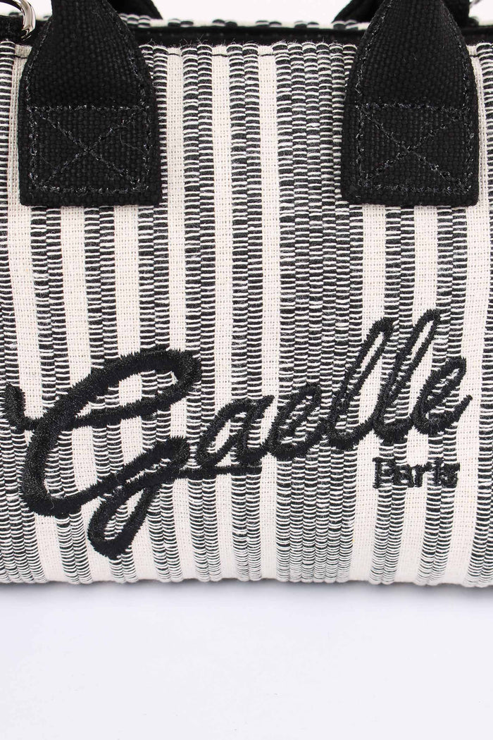 Mini Tote Frange Riga Nero-4