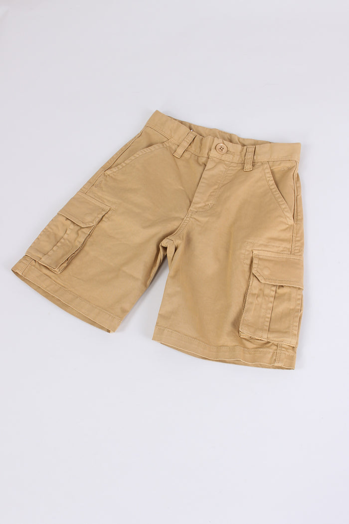 Bermuda Cotone Tasconato Beige-4