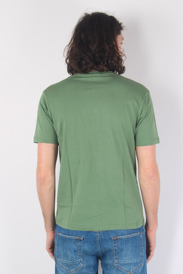 T-shirt Basica Girocollo Green-2