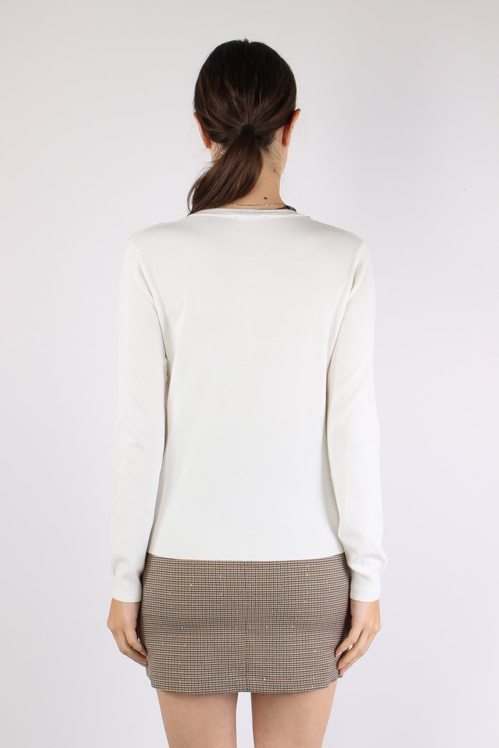 Novanto Cardigan Fibbie Ecopel Milk-4