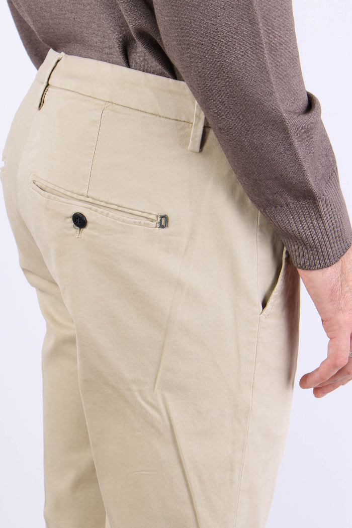 Gaubert Pantalone Gabardina Beige-7