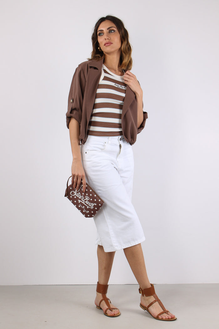 Top Costina Riga Bianco/moro-5