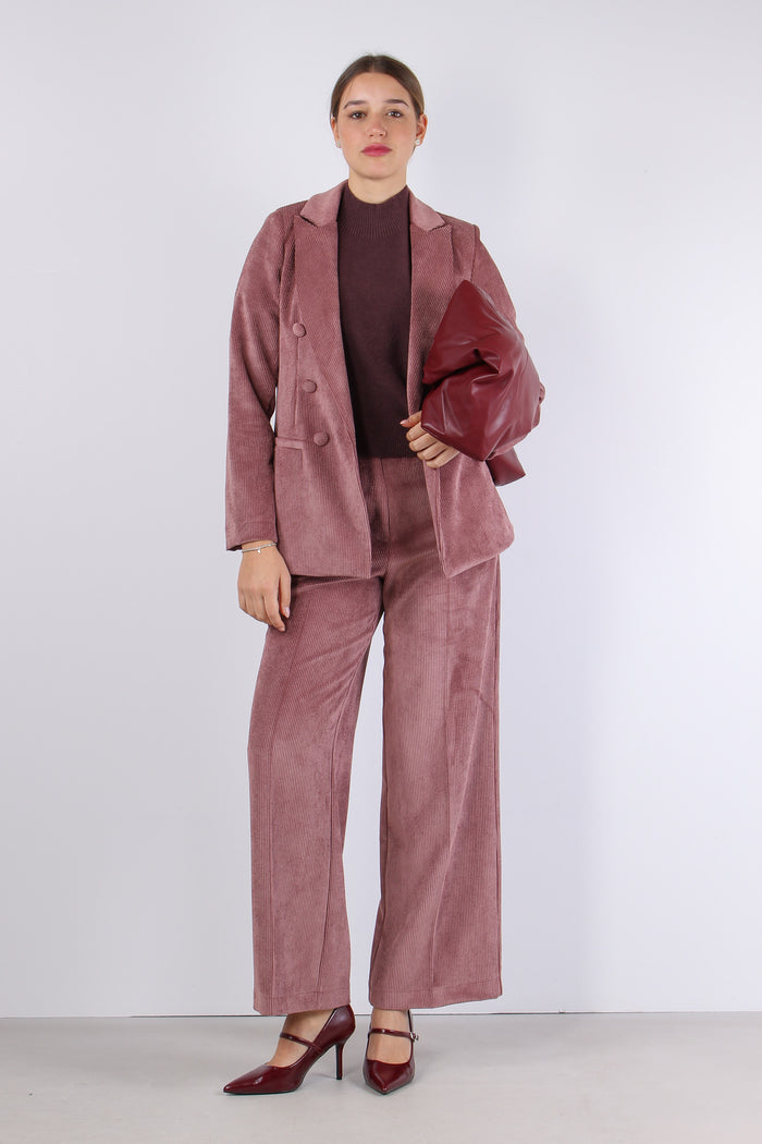 Giacca Doppiopetto Velluto Cos Cipolla-8