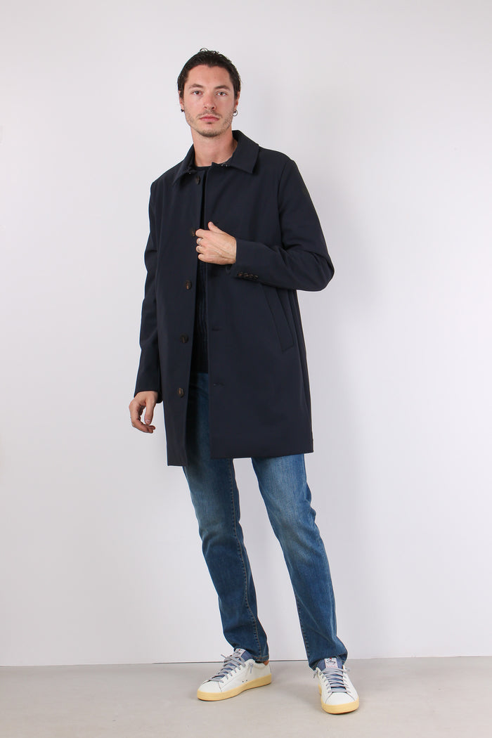 Soprabito Velluto Blue Black-5