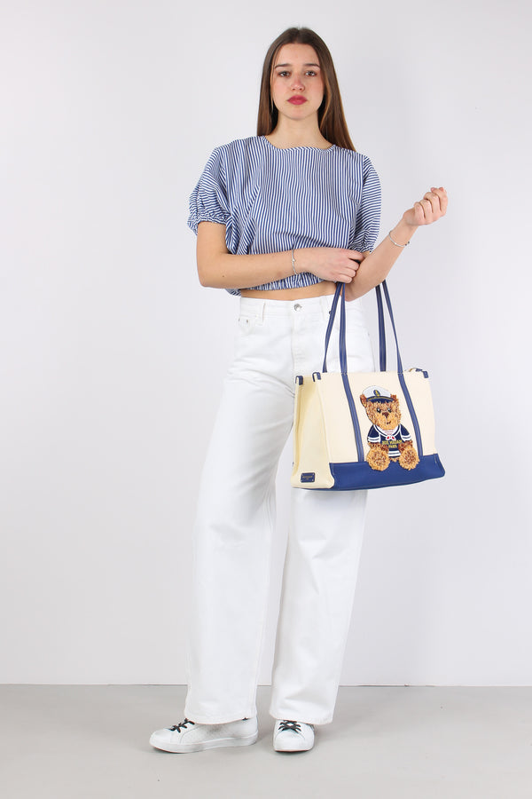 Casacca M/c Arriccio Blue/white-2