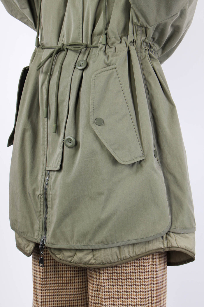 Fumetto Parka Reversibile Militare-8