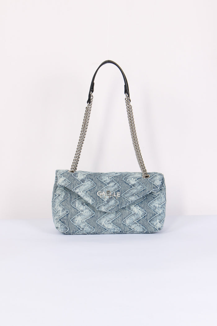 Busta Morbida Intreccio Blu