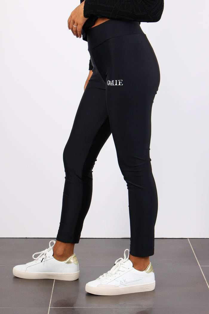 Leggings Lycra Nero-3