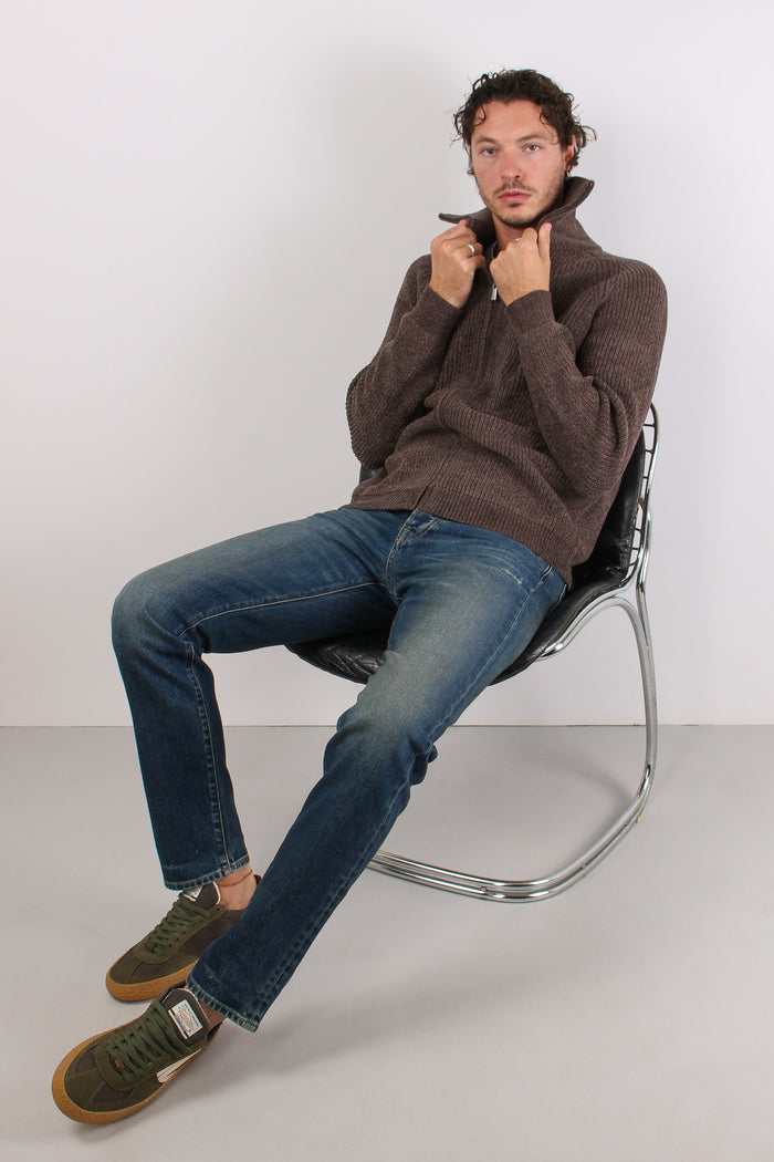 Collo Alto Costa Inglese Brown-2